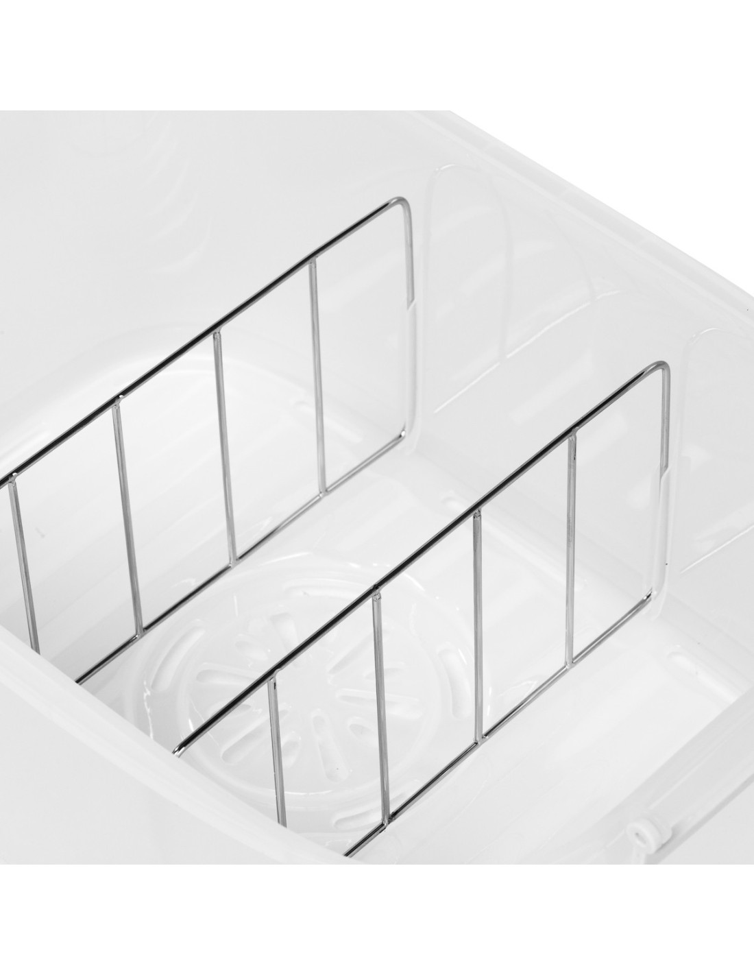 Vista interna do aquecedor de toalhas Thermal Luxe