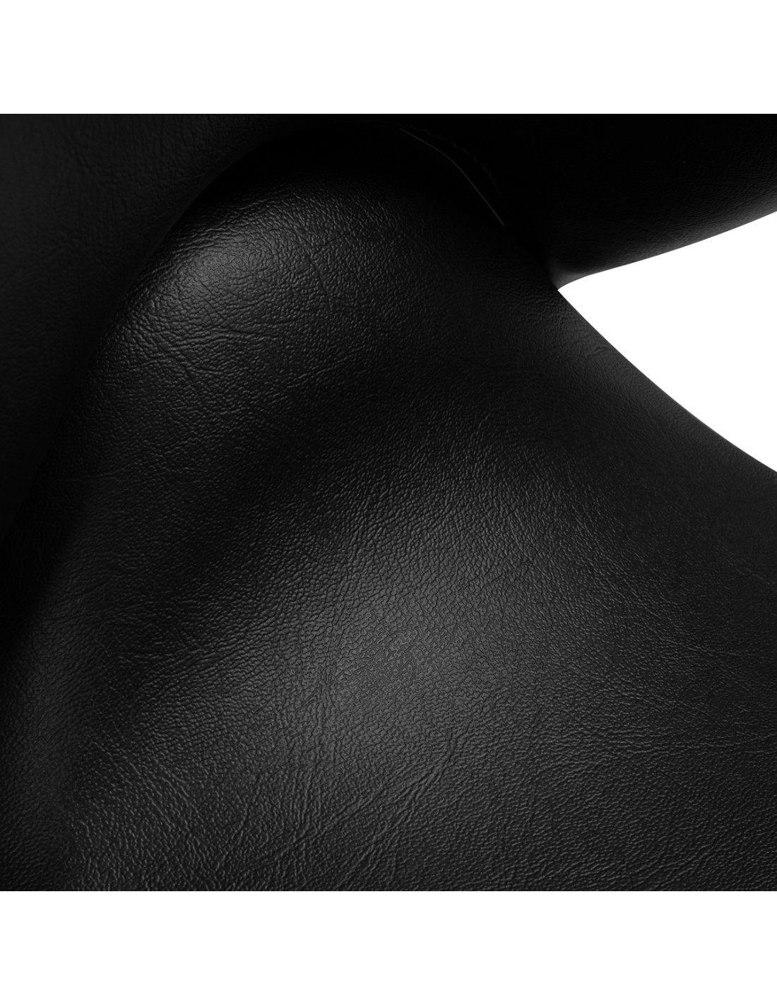 Elegance Pro Lux stool black gold faux leather view