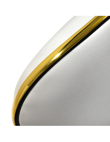 Elegance Pro Lux kruk witgoud zoomweergave vergulding