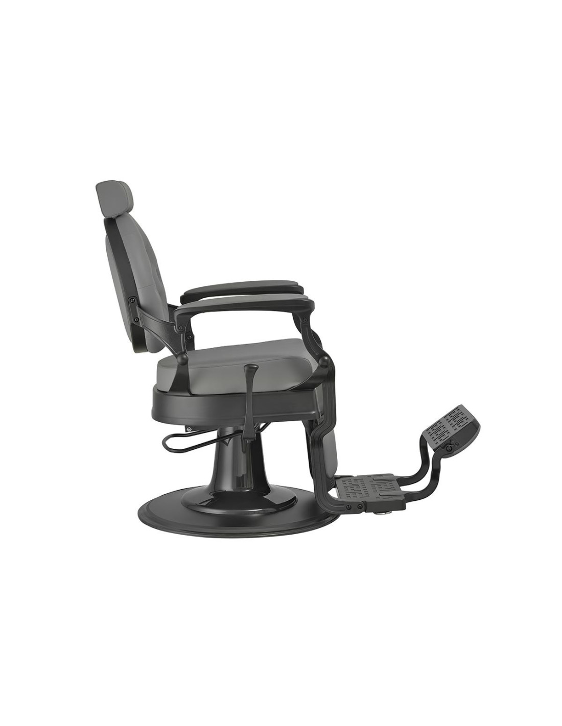 Florence Grey & Black Barber chair – Professional Aesthetics & Urban Comfort 