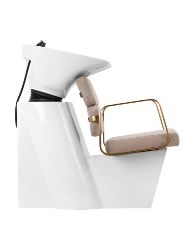 Bac a Shampoing Bac a  shampoing  gabbiano coiffure porto or et beige 