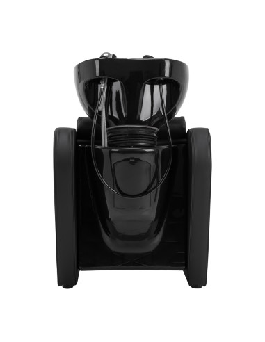 Shampoo Basin Emma Shampoo unit with black electric footrest 