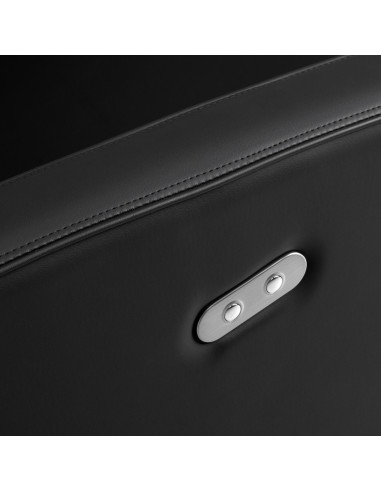 Lavatório Emma com apoio para os pés elétrico preto 