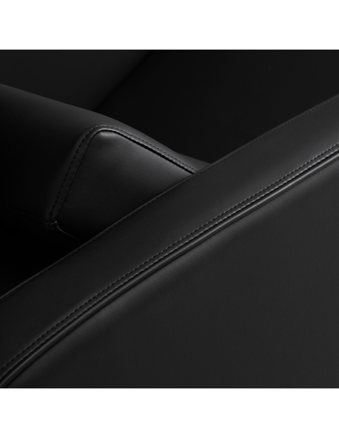 Lavabo para Lavacabezas Emma con reposapiés eléctrico negro 