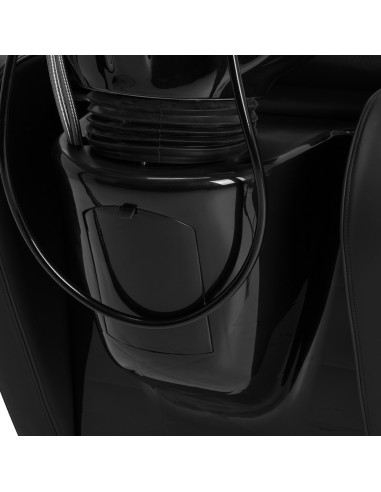 Shampoo Basin Emma Shampoo unit with black electric footrest 