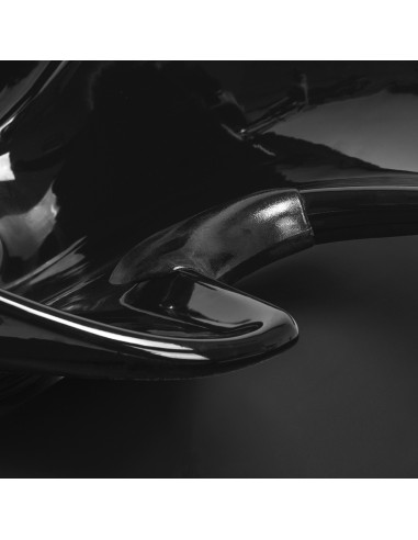 Shampoo Basin Emma Shampoo unit with black electric footrest 