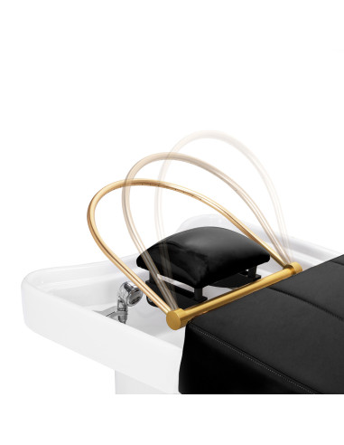 Bac a Shampoing Lit Head Spa professionnel Anion Vapeur Relax Pro 