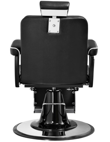 Fauteuil Barbier Lecce Moderno – Noir & Ergonomie Pro 
