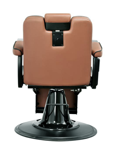 “Lecce Caffè” Barber chair – Vintage Brown & Elegant Comfort 