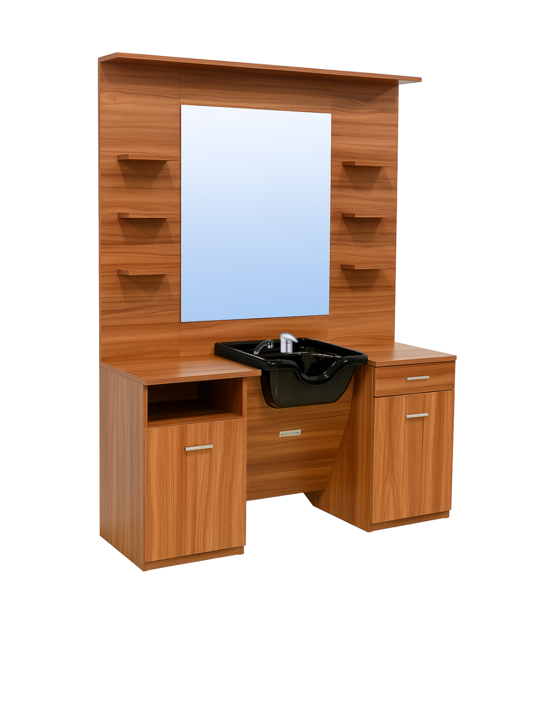 Mobiliario de barbería Poste Barber shop Arizona - Lavabo integrado