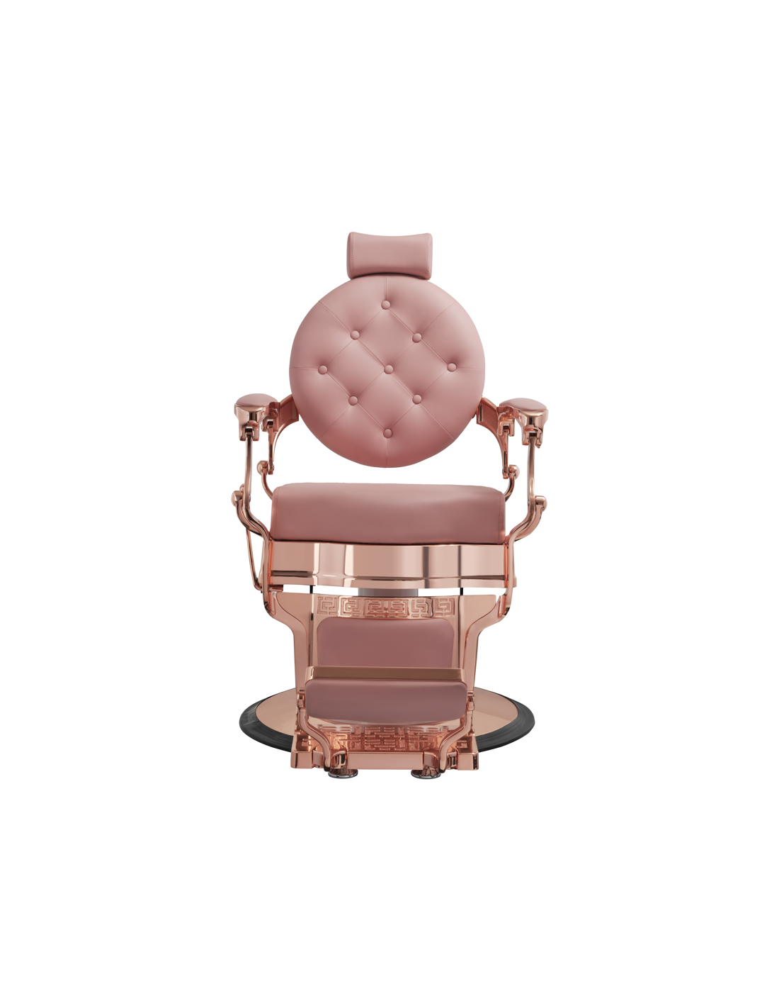 Fauteuil barbier florence rose 