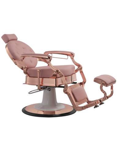 Fauteuil barbier florence rose 