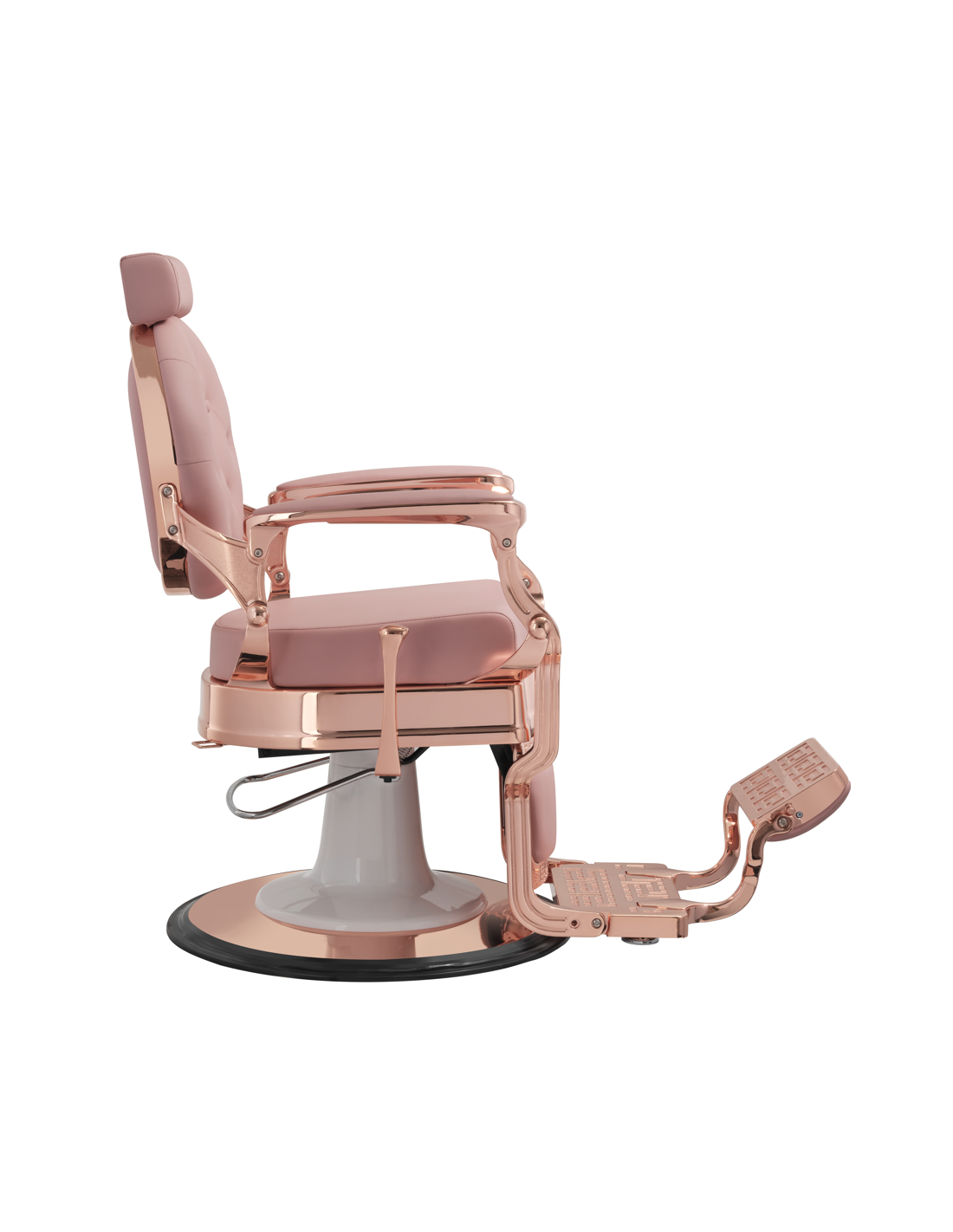 Fauteuil barbier florence rose 