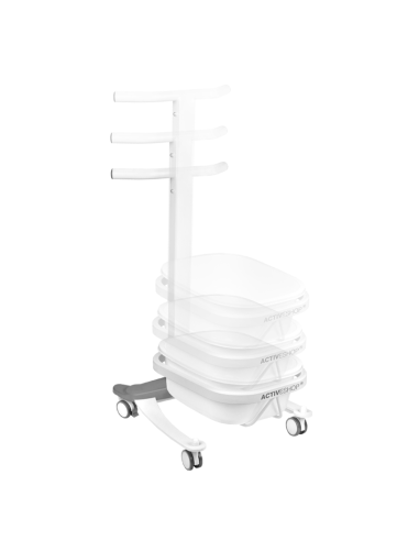 Bassine Bain Pieds Pédicure Lift sur Roulettes: Confort Moderne & Hygiène pour Centres Bien-Être