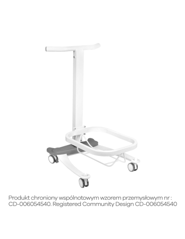 Bassine Bain Pieds Pédicure Lift sur Roulettes: Confort Moderne & Hygiène pour Centres Bien-Être