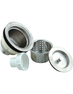 Shampoo tray sealing ring 1cm chrome