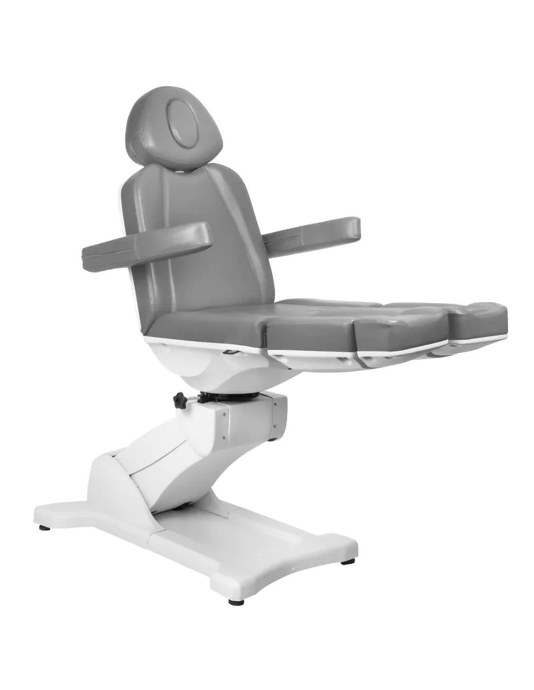 Elektryczny fotel do pedicure, obrotowy, 5 silników, biały, Pro