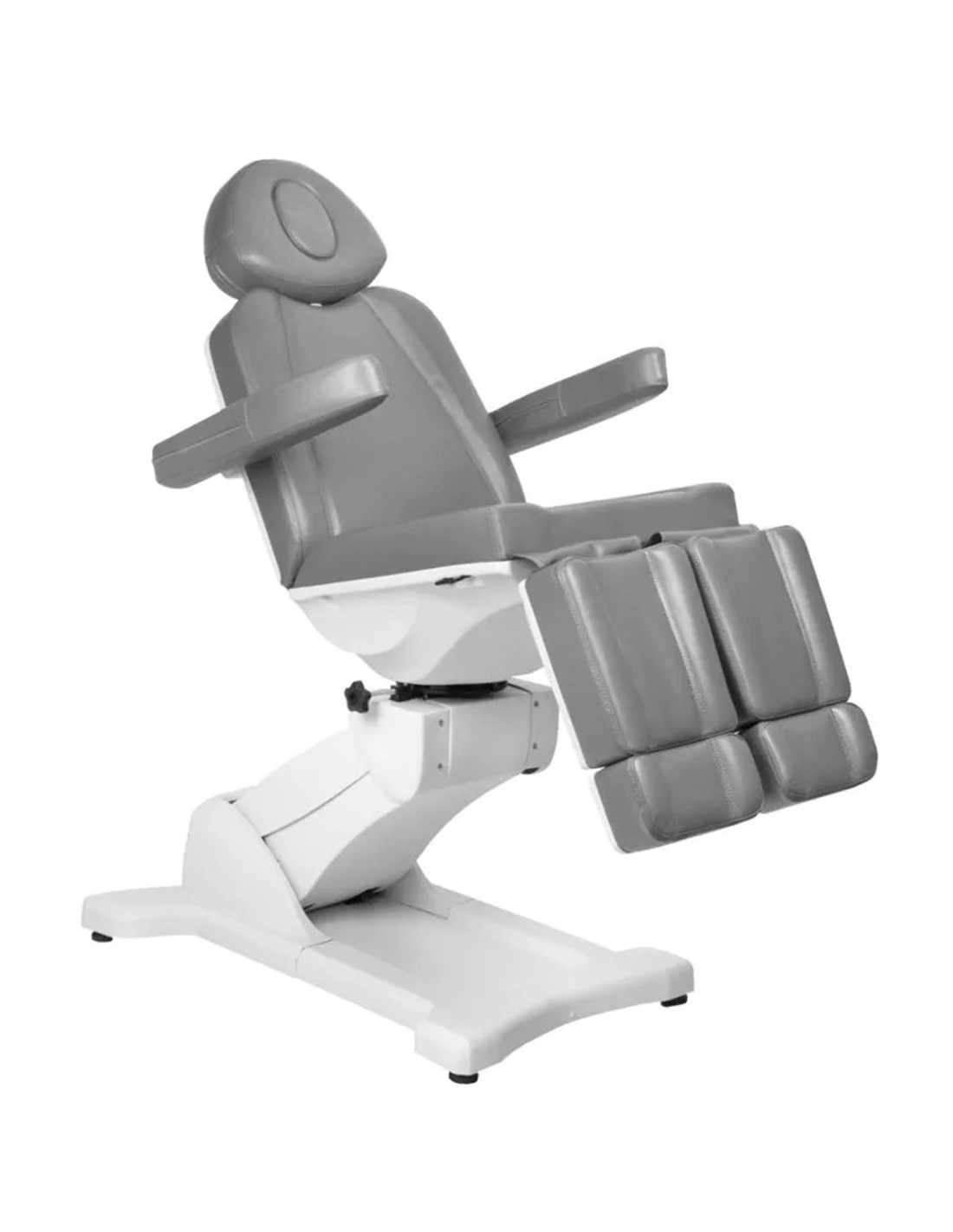 Elektryczny fotel do pedicure, obrotowy, 5 silników, biały, Pro