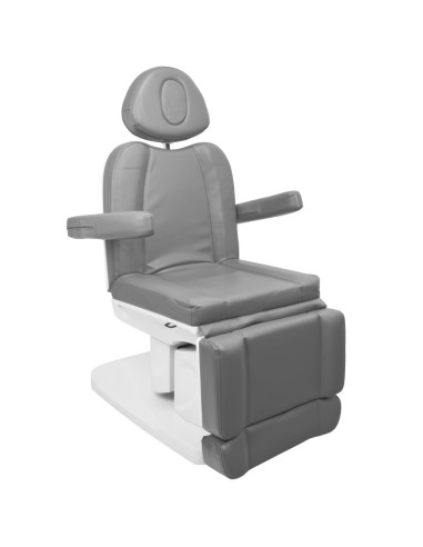 Sillón de pedicura eléctrico con calefacción Ancona Grey 4 Motor Pro