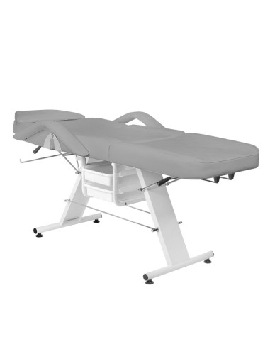 Cadeira Estética Manual A-202 Cinza Pro