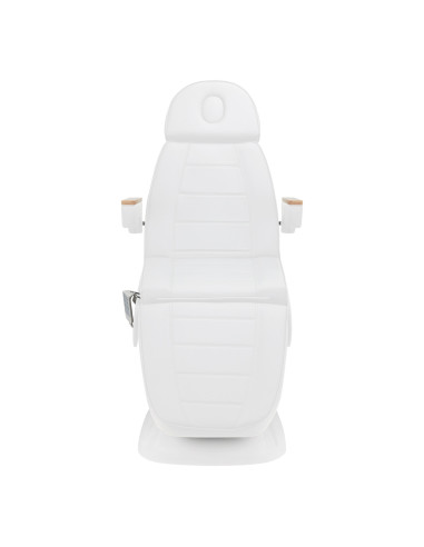 Sillón Estético Eléctrico Firenze 273B Madera Blanca 3 Motores Pro