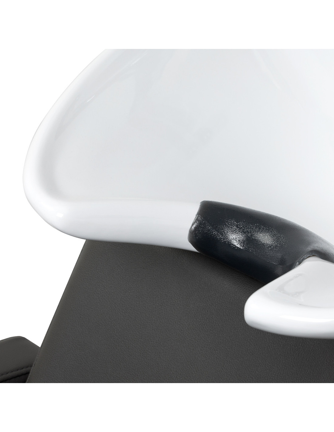 Bac a Shampoing Bac à shampoing CuboLine Gris céramique blanche Pro 