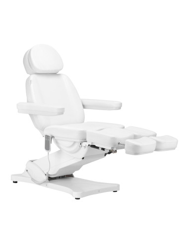 Torino White 2 Motor Pro Esthetische Elektrische Fauteuil