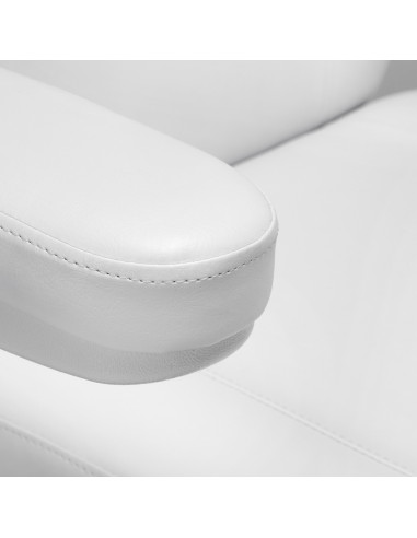  Fauteuil Électrique Esthétique Torino Blanc 2 Moteurs Pro 