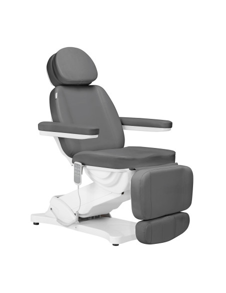 Torino Grijs & Wit 4-Motor Pro Esthetische Elektrische Fauteuil