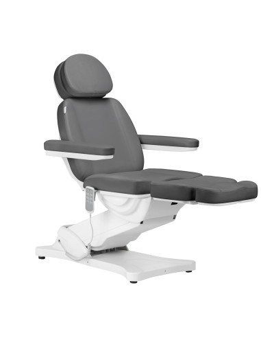 Torino Grijs & Wit 4-Motor Pro Esthetische Elektrische Fauteuil
