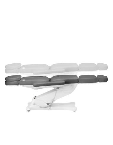 Torino Grijs & Wit 4-Motor Pro Esthetische Elektrische Fauteuil