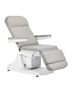 Poltrona Elétrica Estética Azzurro 891 – Cinza e Branco Pro 3 Motores