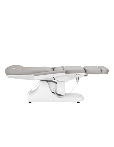 Fauteuil Électrique Esthétique Azzurro 891 – Gris & Blanc Pro 3 Moteurs 