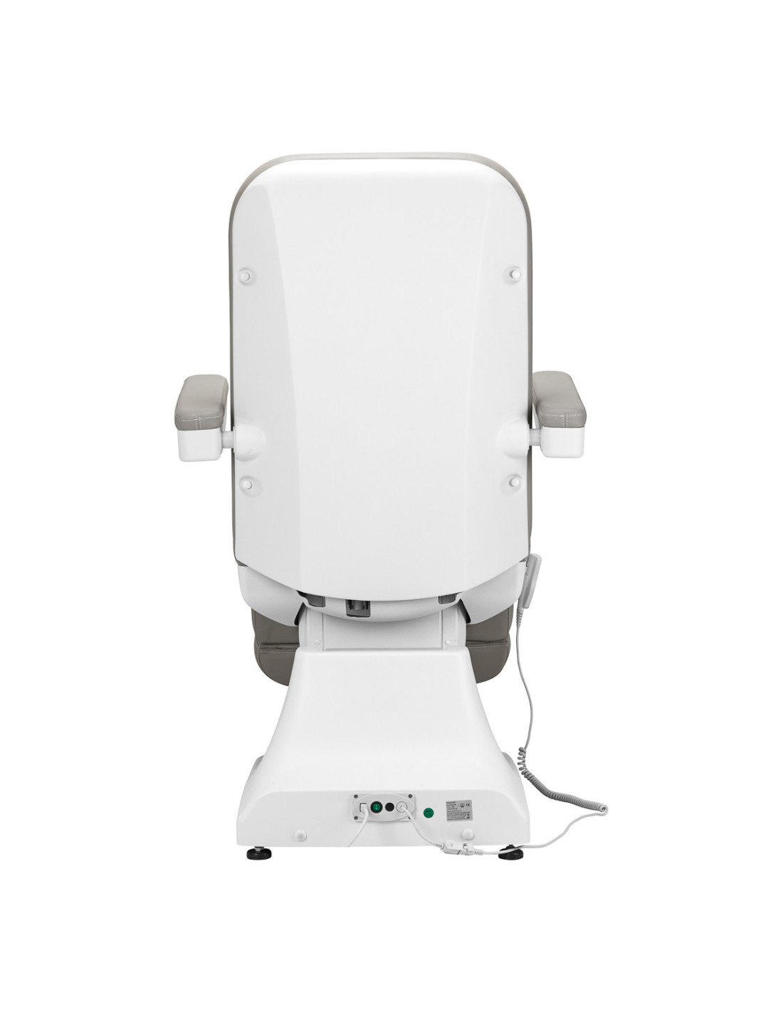 Fauteuil Électrique Esthétique Azzurro 891 – Gris & Blanc Pro 3 Moteurs 