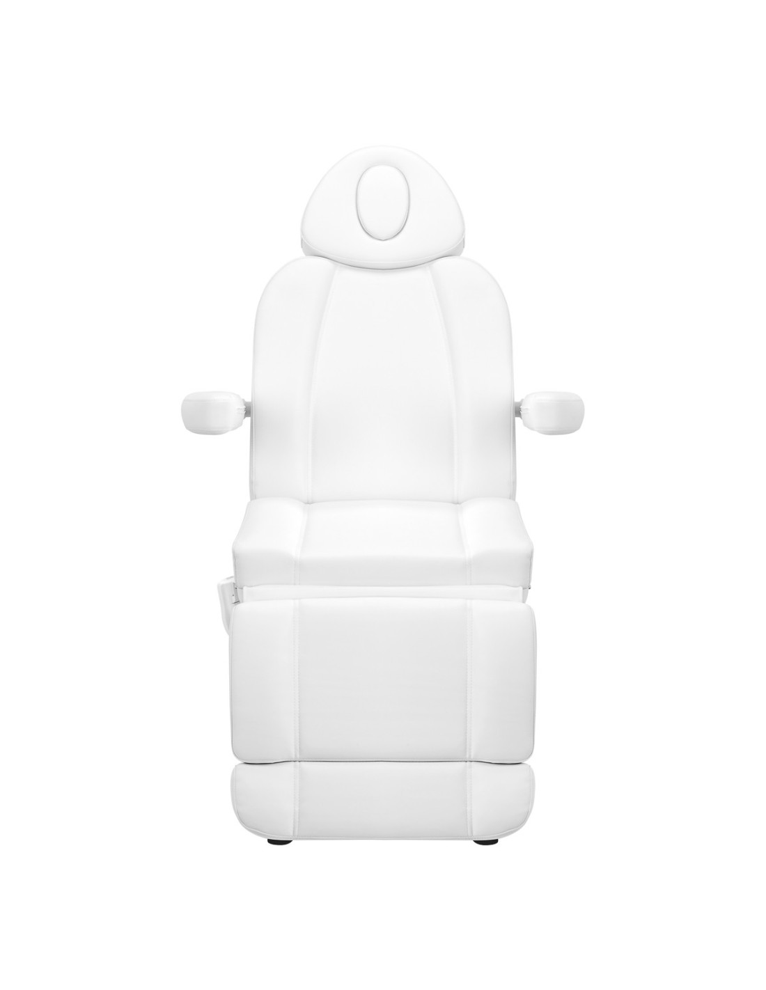 Fotel Roma White Electric Aesthetic z 3 silnikami i pedałami Pro