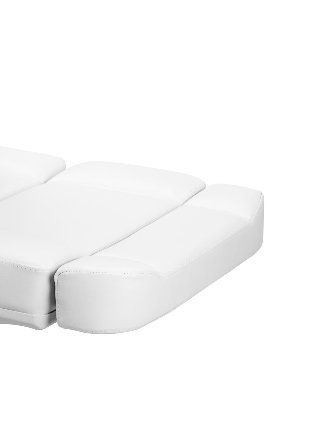 Sillón eléctrico estético Roma blanco con 3 motores y pedal Pro