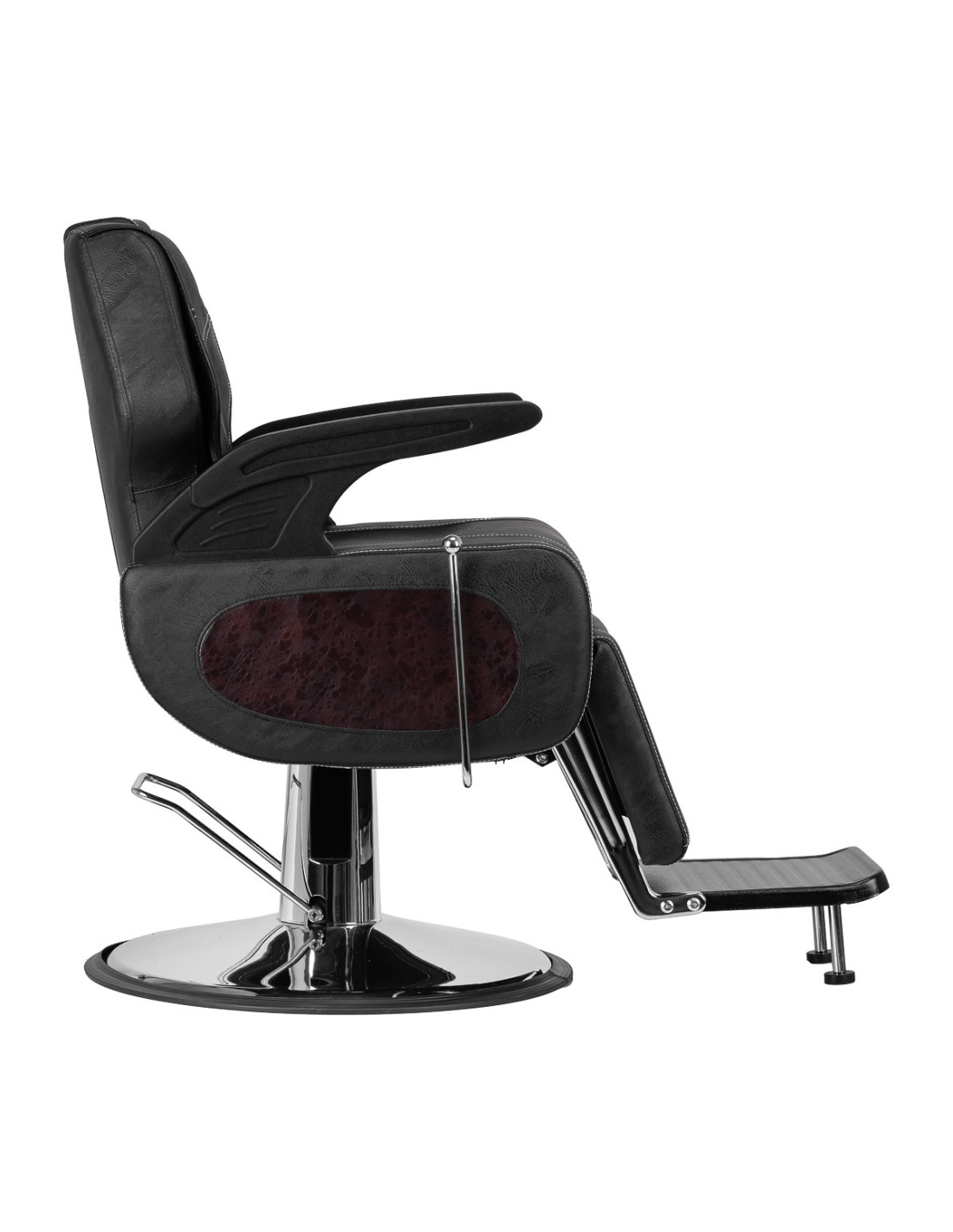  Gabbiano fotel barberski Dallas czarny