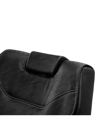  Gabbiano fotel barberski Dallas czarny