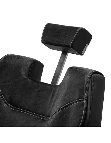  Gabbiano fotel barberski Dallas czarny