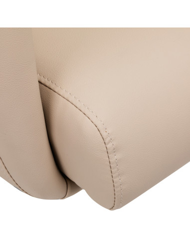 Poltrona parrucchiere HydroSquare Verona Beige Chrome Pro 