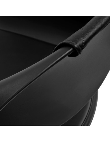 ASTORIA Zwart & Goud Kappersstoel – Professionele elegantie en premium comfort