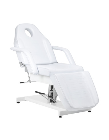 Witte handmatige hydraulische draaibare Pro Beauty Chair