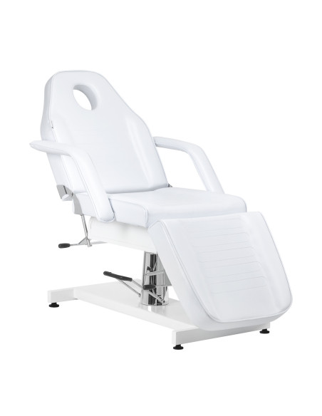 Witte handmatige hydraulische draaibare Pro Beauty Chair