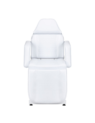White Manual Hydraulic Swivel Pro Beauty Chair