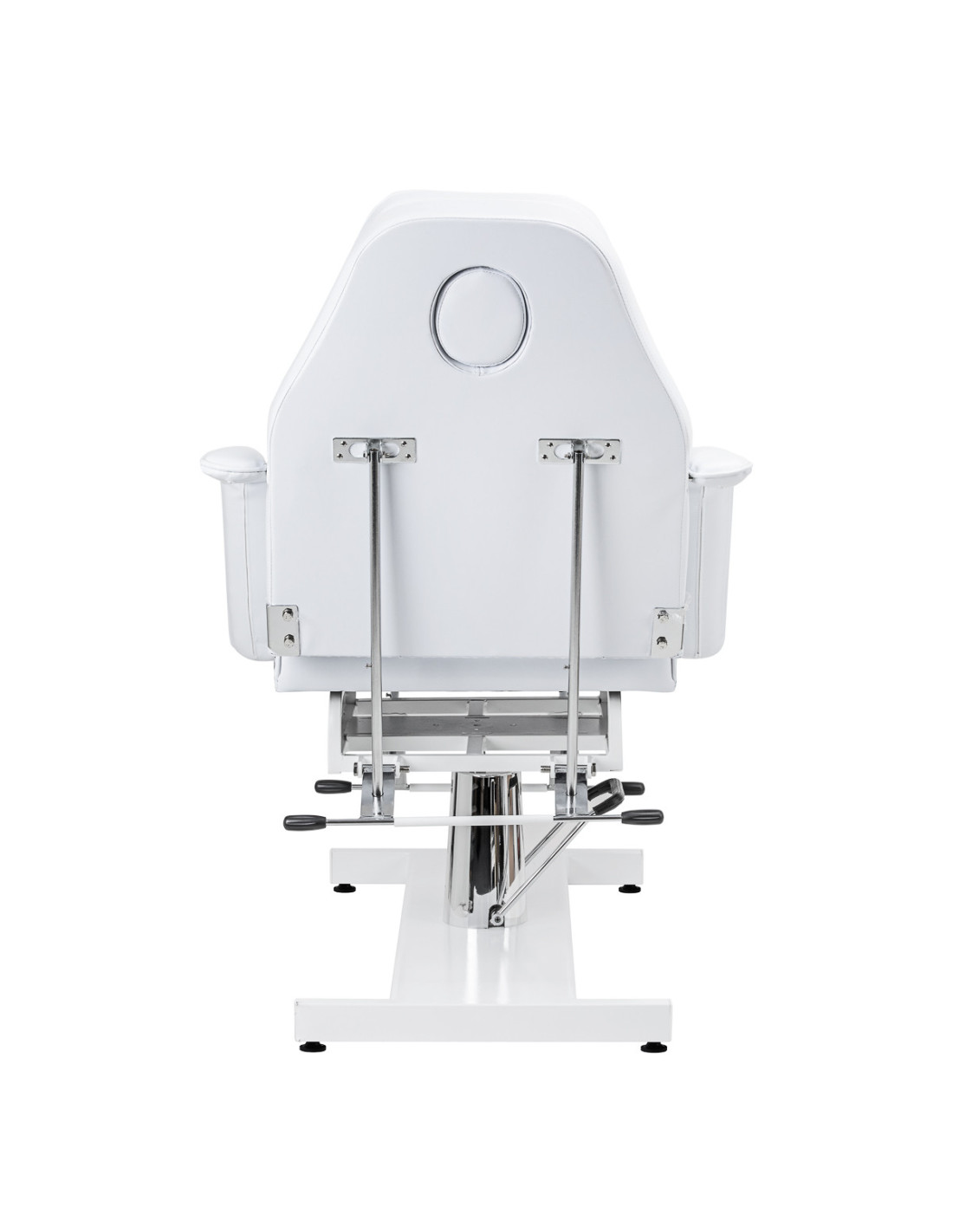 Witte handmatige hydraulische draaibare Pro Beauty Chair