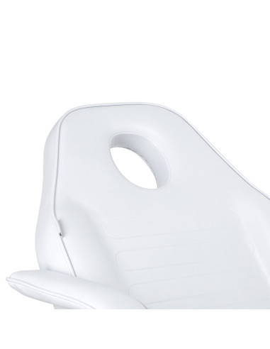White Manual Hydraulic Swivel Pro Beauty Chair