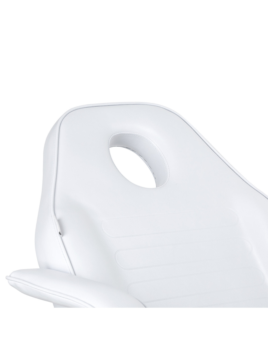 White Manual Hydraulic Swivel Pro Beauty Chair