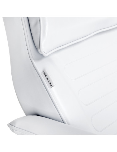 White Manual Hydraulic Swivel Pro Beauty Chair