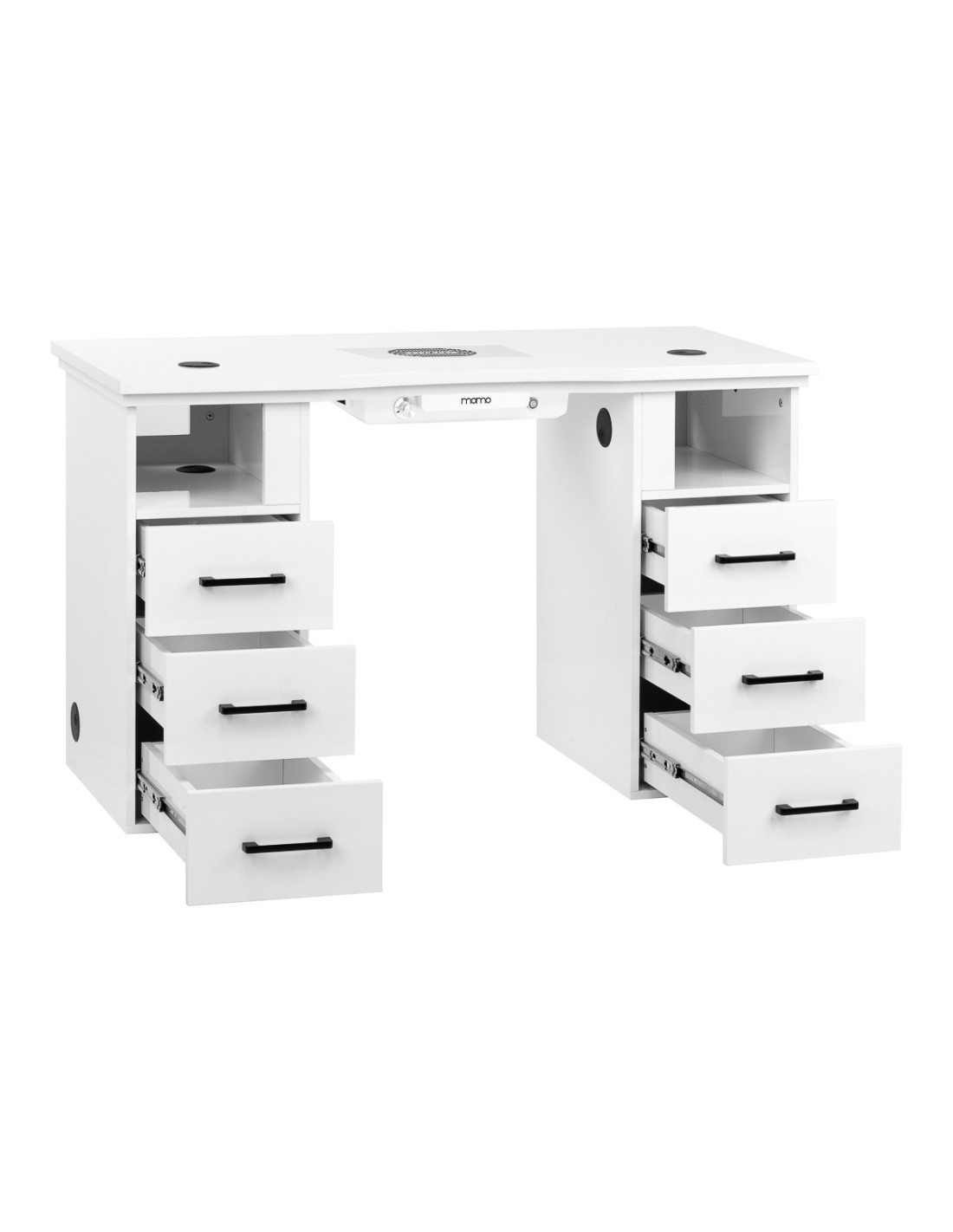 Venezia Pure White Manicure Table