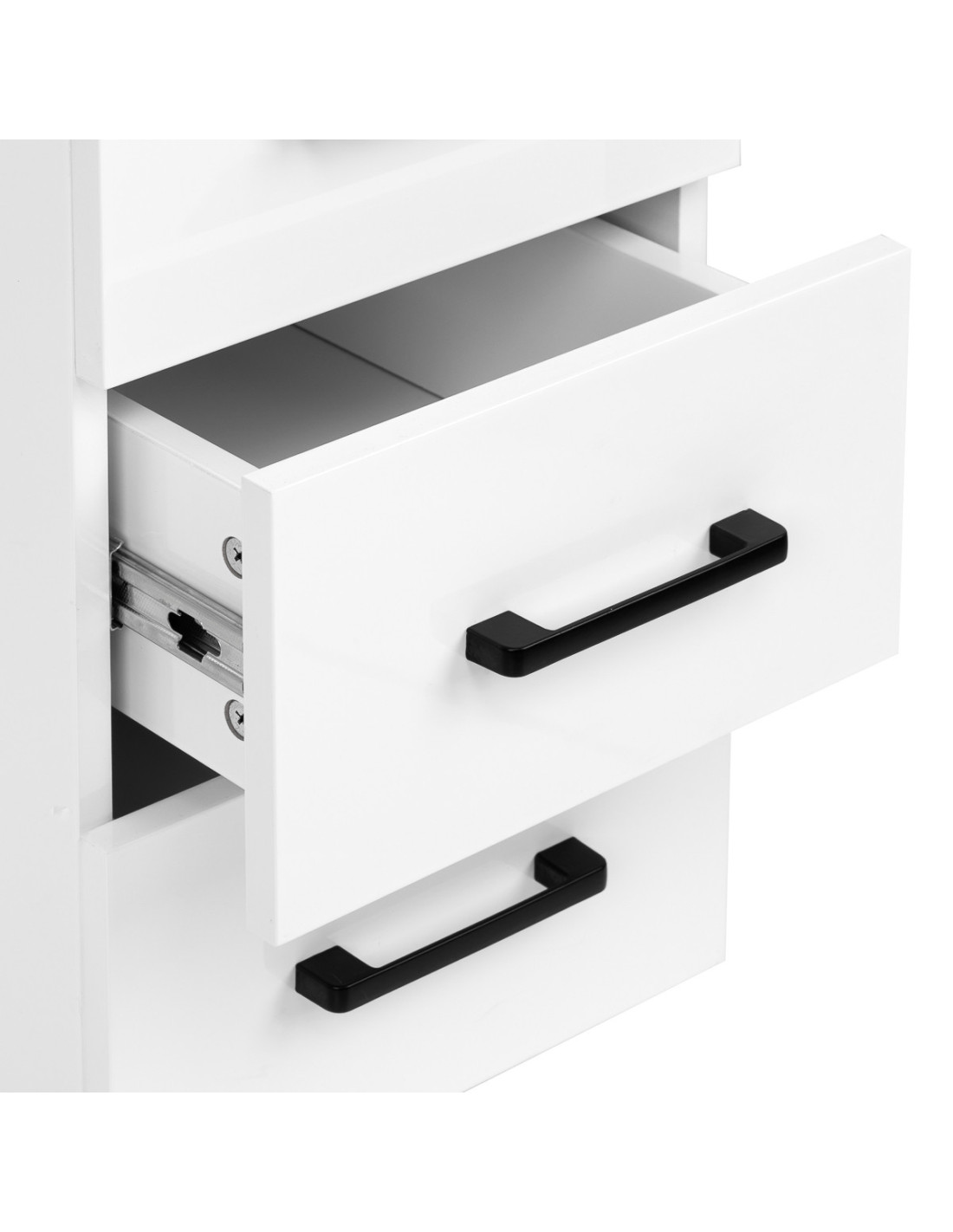 Venezia Pure White Manicure Table